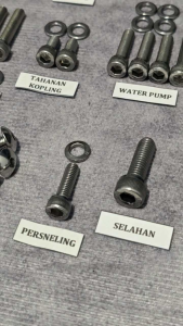 Baut L Set Mesin Ninja 150 R/SS Stainless 304