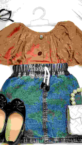 Oneset Melody 1-3 tahun/setelan anak perempuan