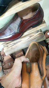 SEPATU PANTOFEL FORMAL KULIT PRIA PERSADA 6029 TAN ( PRODUKSI SENDIRI )