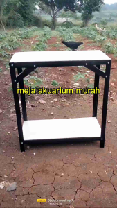 meja aquarium 60x30 bisa bongkar pasang