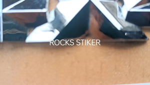 Emblem logo mobil tulisan 4x4 warna CHROME sudah dengan perekat yang kuat sehingga tinggal pasang saja Car aksesoris