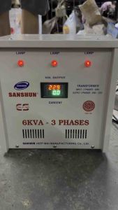 Biến áp 6kva 3phas : điện vào 380V 3 phas - điện ra 200V 3phas 220V 3phas