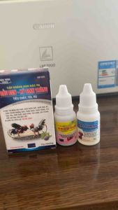 Cặp kí sinh trùng-đầu đen chuyên dùng cho gà đá chim cảnh