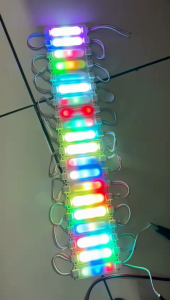 lampu LED modul RGB motor mobil truk 12 v 24 v harga perbiji lampu LED kolong motor mobil truk