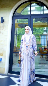 Gamis RANEEMA by Alya syari / Gamis set syari / Gamis Terbaru