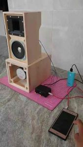 Paket Sound Miniatur 4 Inch Komplit Amplifier Siap Bunyi