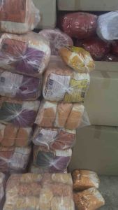 ถุงมือผ้าเคลือบยางพาราสีส้ม ถุงมือจับกระจก บรรจุ6คู่ต่ออออเดอร์ ถุงมือกันลื่น กันบาด ถุงมือเคลือบยางตรามือ