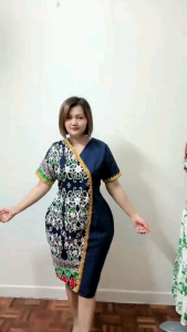 DRESS BODY PUA KUMBU NEW with LACE FIT SIZE 40-80KG