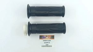 HANDFAT ASSY "SCOOPY FI" - Hanfat Handgrip Karet Gas + Pipa NEW SCOOPY FI Injeksi