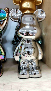 #หมีตกแต่งบ้าน #ของขวัญ #ของตกแต่งห้อง #ของแต่งบ้าน #มินิมอล #ของน่ารัก🐻 กระปุกออมสินหมี 18 cm สีเมทัลลิก พาสเทล ของขวัญ ของแต่งบ้านมินิมอล ✨สินค้าพร้อมส่งในไทย🇹🇭