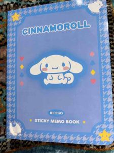 Character sticky memo pad (14 designs 334 pcs). Student school tools stationery