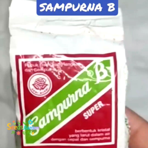(KEMASAN 100 GRAM) PUPUK TANAMAN SAMPURNA B UNTUK BUNGA & BUAH