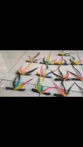 bando bulu bandana bulu tari terbaru mahkota kepala