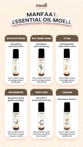 Moell Essential Oil Bayi | Natural | BPOM