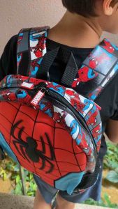 🔥Kids Bag Kids School Bag Primary School Backpack Kids Bag Wallet Smiggle School Bag Spiderman Boys Marvel Captain