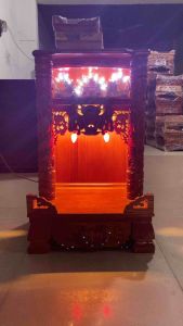 Bàn thờ thần ông địa có hộp đèn 42 x 68cm