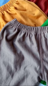 MURAH 10pcs celana pendek harian anak cewek cowok ukuran S M L XL XXL bahan kaos tebal adem nyaman