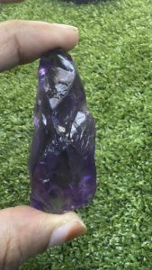Natural Amethyst Rough Facet Cabbing Grade 220.40ctCt Brazilian Loose Gemstone