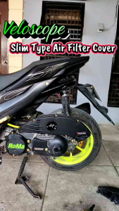 local Ship-Slim Air Filter Cover - slim type for Aerox Nmax v2 and v3.