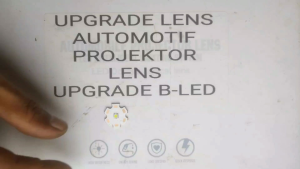 SENTER LED UPGRADE CRELED 10W 3V 37V 3A WARNA PUTIH TERANG