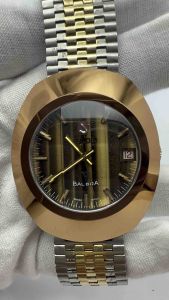 ราโด้ BALBOA 25 jewels Automatic ตัวเรือนคาไบรท์ นาฬิกาผู้ชาย มือสอง ราคาถูกต้อง