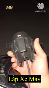 Đèn Trợ Sáng Bi Cầu Motor 3 Cos Vàng Pha Trắng Cắt Sáng Chống Chói Sắc Nét M3MINI