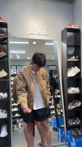 CHÍNH HÃNG - ÁO KHOÁC BOMBER MLB DIAMOND MONOGRAM JACQUARD NY YANKEES BLACK (3AJPM0224-50BKS)