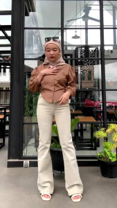 Highwaist Jeans Cutbray Loose Wanita Vol.2