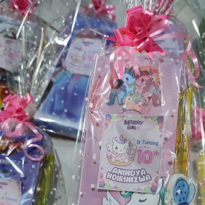 Kinovsyashop - Dpt 10 Paket Souvenir Alat Tulis/Souvenir Ultah/Hadiah Lomba