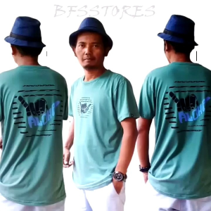 Kaos Surfing Aloha Logo Depan & Belakang