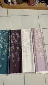 GHEA SERIES | BAHAN ARABIAN SILK MOTIF | KAIN METERAN COD | PER SETENGAH METER