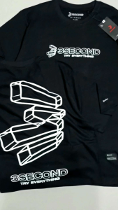 Kaos 3second Pria Free Stiker Kaos Distro Bandung Baju Tshirt Threesecond Basic 0172 Murah