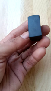 (100Pcs) Karet Kaki Hollow 15x30 Kopong Karet Tutup Kaki Meja Kursi Rak Pipa Besi Kotak