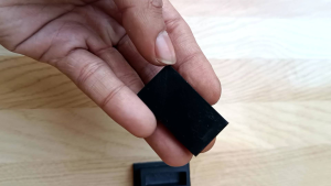 (100Pcs) Karet Kaki Hollow 15x35 Kopong Karet Tutup Kaki Meja Kursi Rak Pipa Besi Kotak