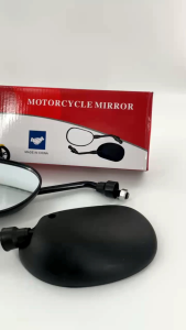 XINSHIDAI Universal Motorcycle Side Mirror Set | Rear View Mirror | Durable & Adjustable | Left and Right Pair | Stylish Design | Easy to Install | For Motorbike Scooter Underbone