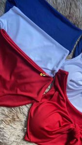 MARIE ONE SHOULDER BIKINI SET SWIMSUIT PADDED FREESIZE