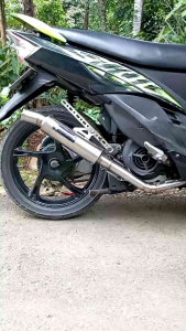 Medwick Knalpot Leher Ceklis Inlet 38mm Saringan Bor Aerox new / Aerox old / Nmax new / Nmax old / Vario110 / Vario125 / Vario150 / Vario160 / Pcx 160 / Beat Karbu/fi / Beat new / Genio / Mio sporti