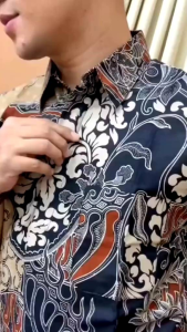 Paket 100Ribu 3 Kemeja Batik Lengan Panjang Motif Terbaru