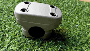 A319ประกับยึดแฮนด์เครื่องตัดหญ้า ขนาด28มิล./รูแฮนด์19มิล. "ยี่ห้อ" มารูยาม่า ของแท้ MARUYAMA เครื่องตัดหญ้า 2 จังหวะ รุ่น BCF500HTR-RS #แท้ติดเครื่องใหม่มา #ตรงปก