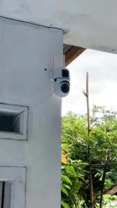 Kamera CCTV Dual Camera V380 Pro Luar Ruangan Tahan Air Lensa Ganda Nirkabel Kamera IP Full HD Penglihatan Jernih