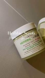Ashley Herbbie Bath Sugar Scrub | 227g |Facial Body Exfoliating | Bath Salt | Dry Skin | Skin Healing | Citrus EO