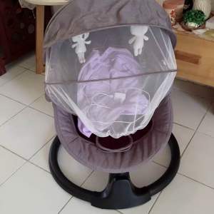 Bouncer Sugarbaby K series warna hitam pemakaian 4 bulan