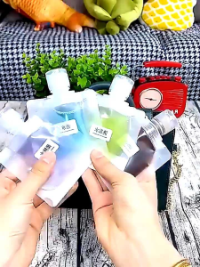 TBR200 Travel Bottle Cosmetic Lotion / Travel Botol Refill Tempat Sabun Cair Travel Plastik