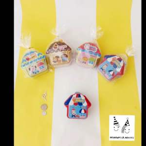 Kids house coin bank with lock birthday goodie bag childrens day gift return gifts