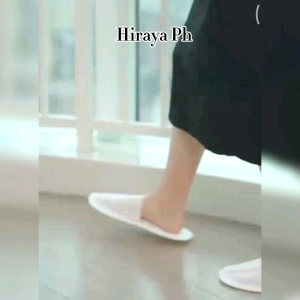 Hiraya Ph Hotel Slippers Disposable 1 pair Good for Hotel Spa Salon Use for Men and Women Travel Indoor or House Slipper