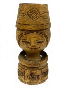 Vintage Hand-Carved Japanese Ainu Nipopo Doll