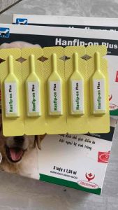 Nhỏ gáy trị ve rận bọ ghẻ chó Hanfip-on Plus-lọ 134ml🐶