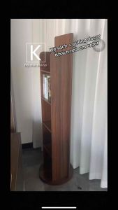 (FREESHIP+ LẮP RÁP) Gương soi toàn thân thiết kế tích hợp kệ đa năng xoay 360 độ decor phòng xinh hiện đại - nội thất Khả Vy
