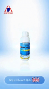 Thuốc Diệt Côn Trùng ALPHA PLUS SE 1LÍT Nhập Khẩu Anh Quốc – Diệt Muỗi Ruồi Gián Cực Mạnh Hoạt Chất Tương Tự Fendona