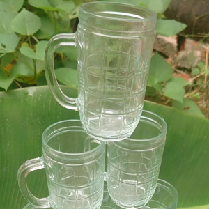 Gelas Teh Kaca 6PCS: Pilihan Terbaik untuk Minuman Dingin